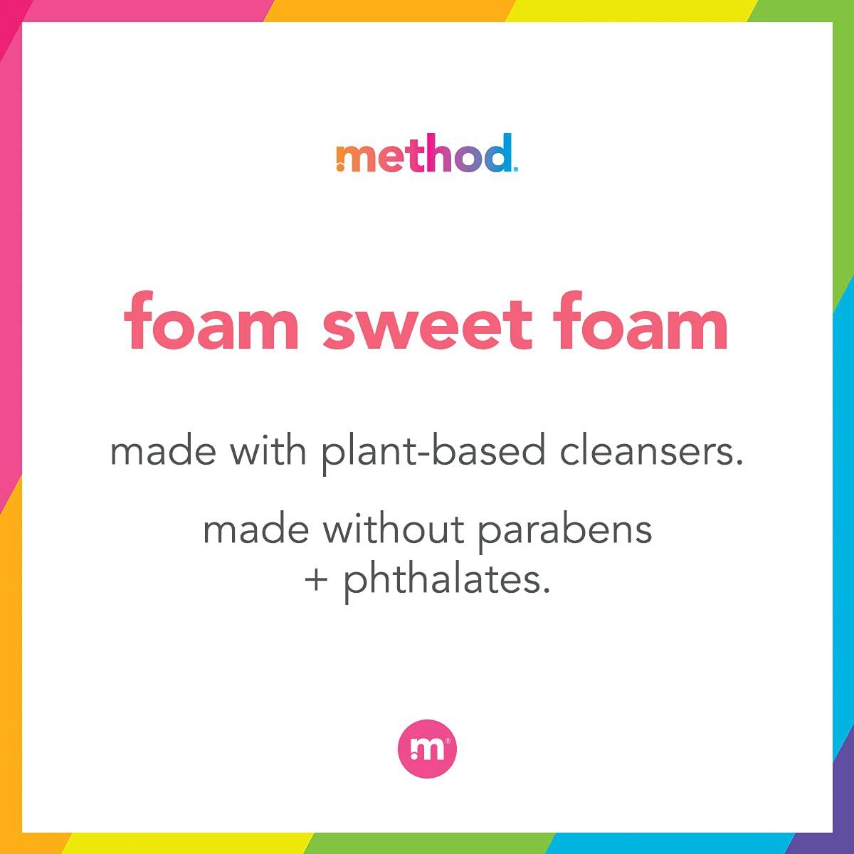 Method Foaming Hand Soap, Sweet Water, Paraben and Phthalate Free, Biodegradable Formula, 10 fl oz (Pack of 3) - Image 4