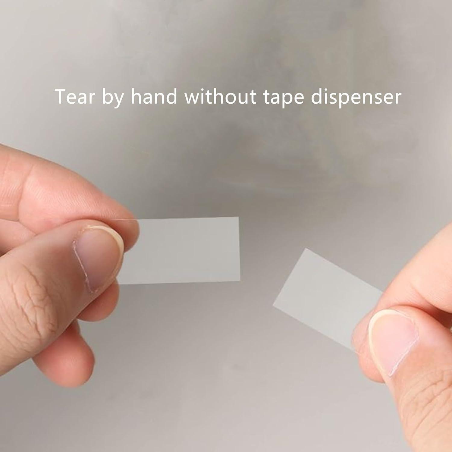 MJUNM Invisible Tape, Writable Tape Repairing Tape Wall Safe Tape Gift Wrap Tape, 12 Rolls - Image 4