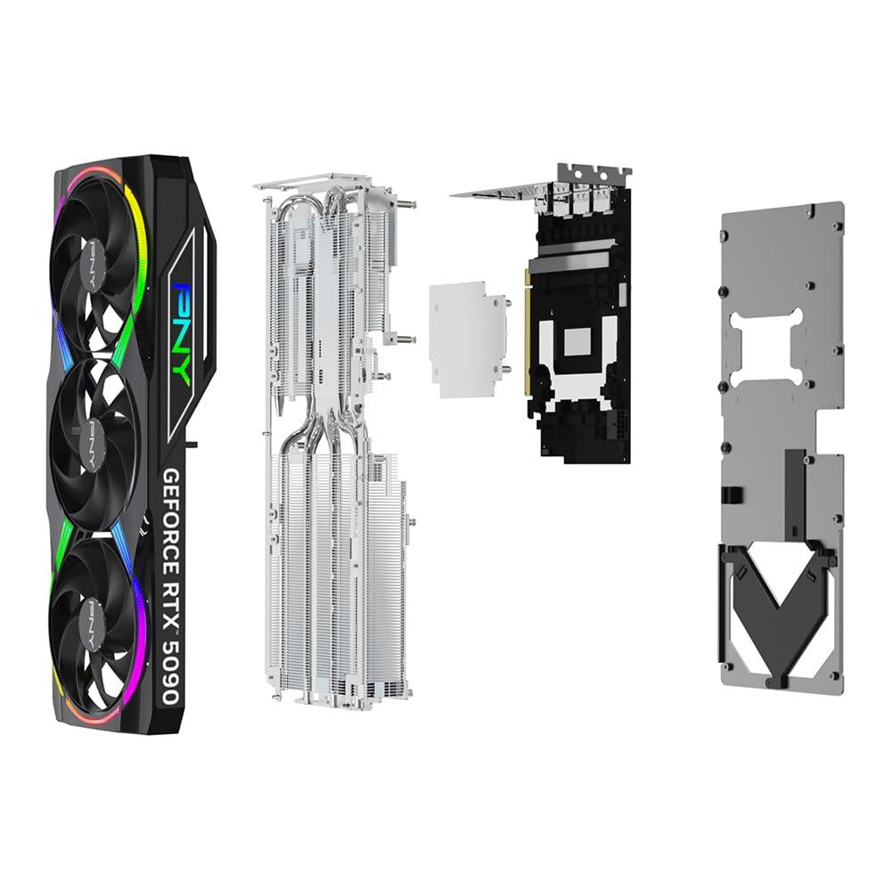 PNY GeForce RTX™ 5090 Epic-X ARGB™ Overclocked Triple Fan - Image 7
