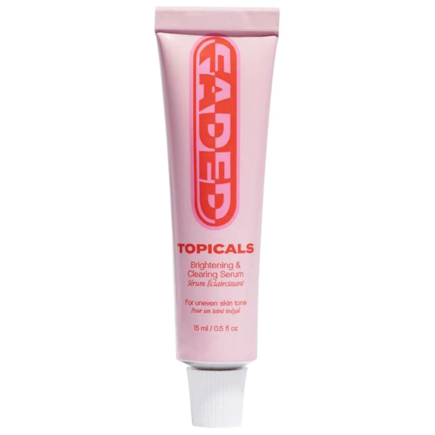 Topicals Faded Brightening and Clearing Serum | Reduces Discoloration Post-Blemish Marks Scars Spots Contains Kojic Acid Niacinamide Dermatologist-tested Vegan Cruelty-Free Fl Oz - Image 2