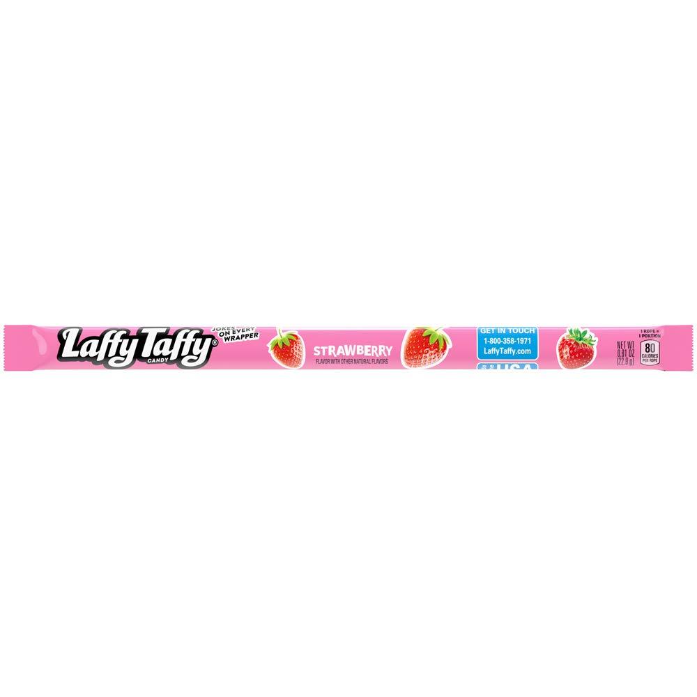 Laffy Taffy Rope Candy, Strawberry Flavor, 0.81 Ounce Ropes (Pack of 24) - Image 3
