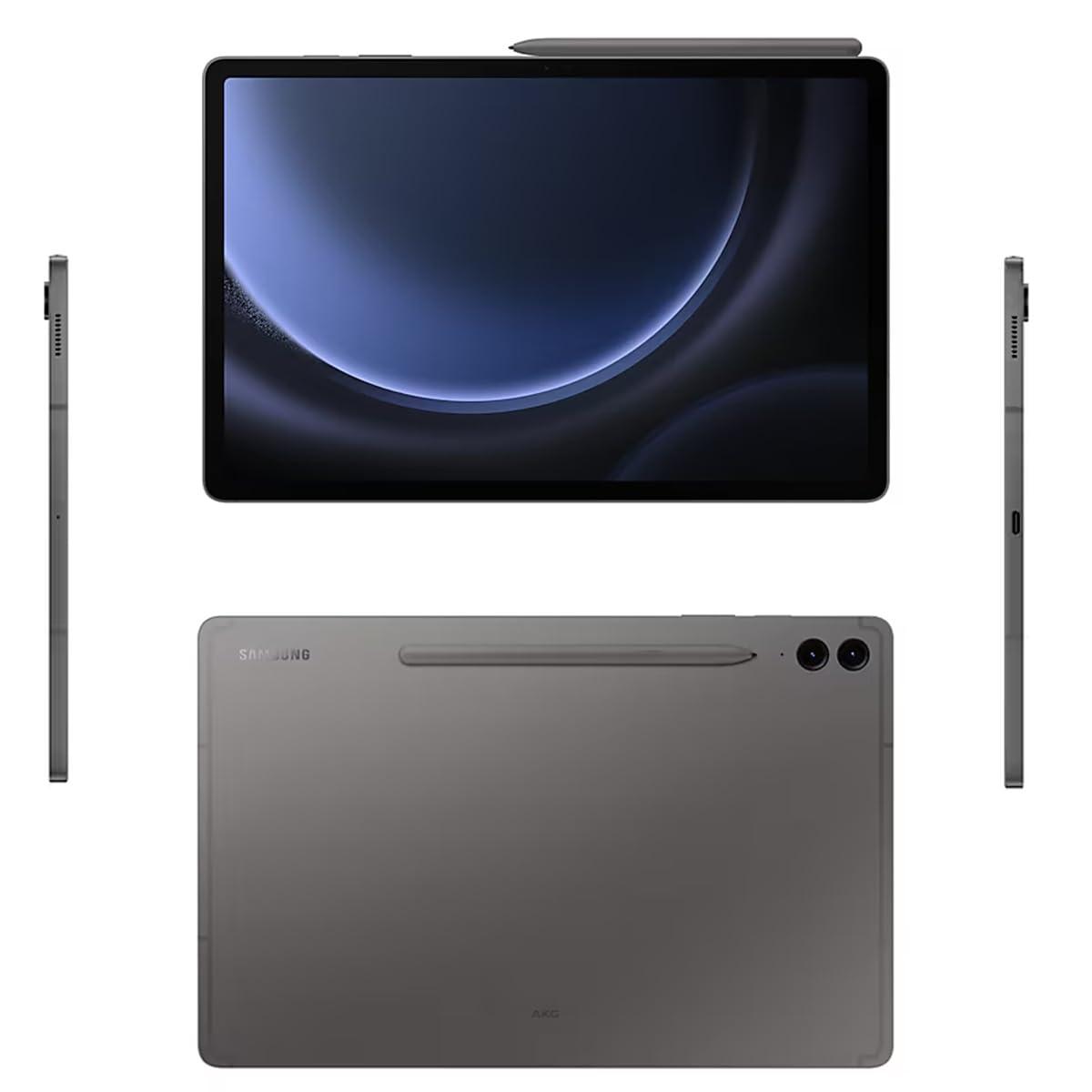 Samsung Galaxy Tab S9 FE+ Plus Android Tablet (12.4” Touchscreen, 8GB RAM, 256GB Storage, 18-hr Long Battery Life, S Pen, 1 Front Camera + 2 Rear Cameras, Lightweight Durable Design) SM-X610, Gray - Image 5