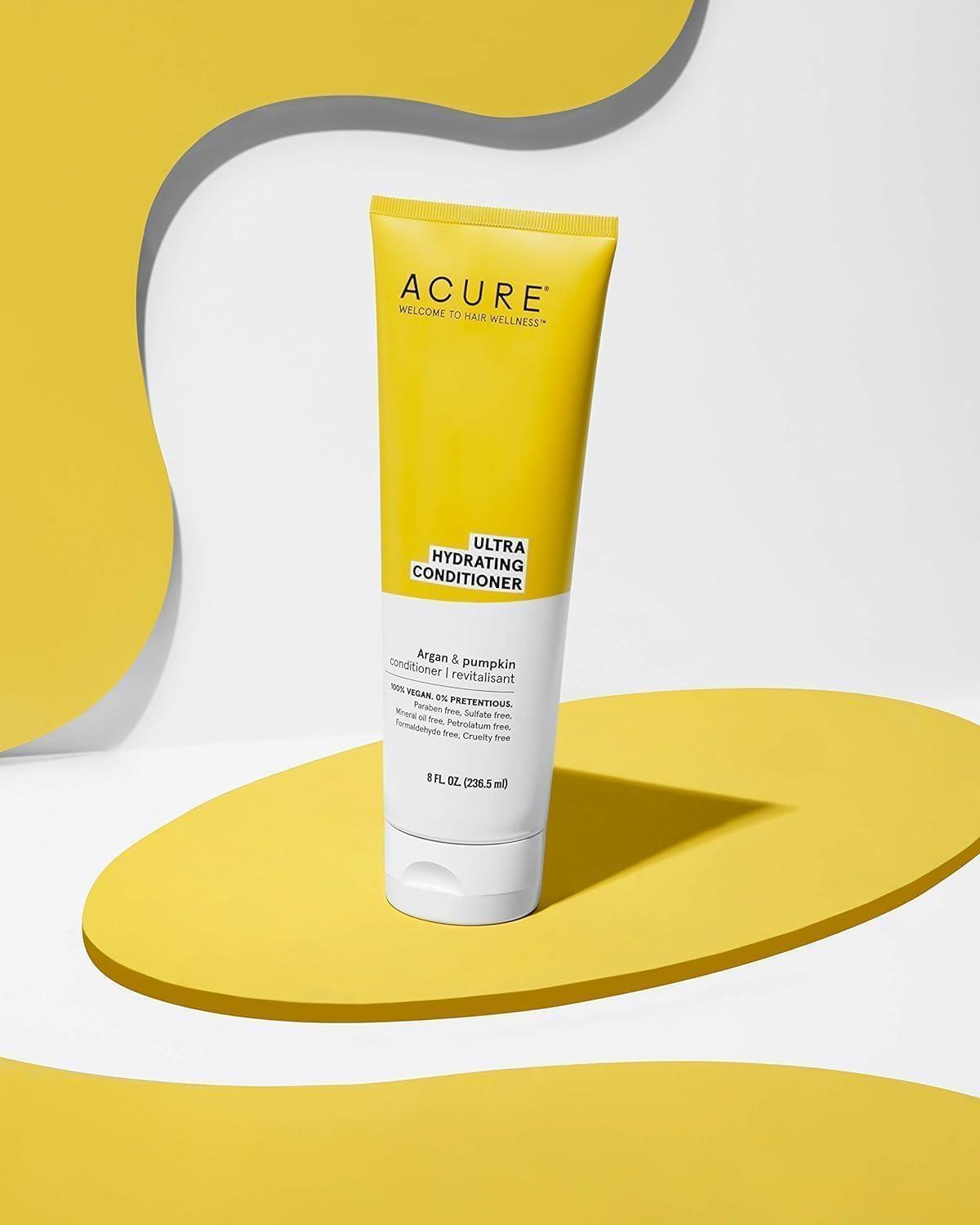 Acure Ultra Hydrating Conditioner – Deep Moisture & Nourishing Formula for Dry, Dehydrated Hair, Restores Softness & Shine, 8 Fl Oz - Image 4