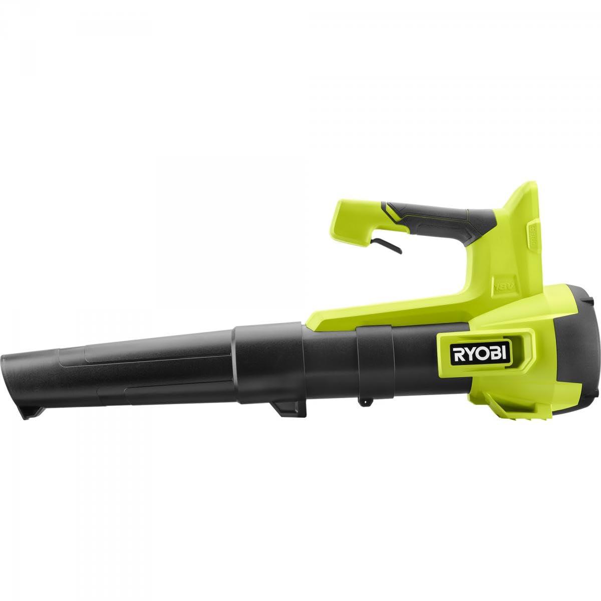 RYOBI ONE+ 18V 100 MPH 325 CFM Cordless Battery Variable Speed Jet Fan Leaf Blower (Tool Only) - Image 3