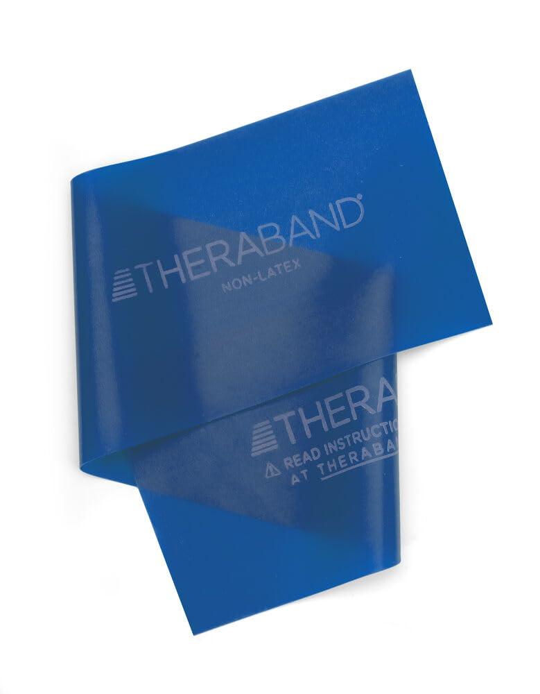 THERABAND Resistance Band 25 Yard Roll, Non-Latex Professional Elastic Stretch Bands For Upper & Lower Body Exercise Workouts, Physical Therapy, Lower Pilates, Flexibility, & Rehab, Dispenser Box - Image 5