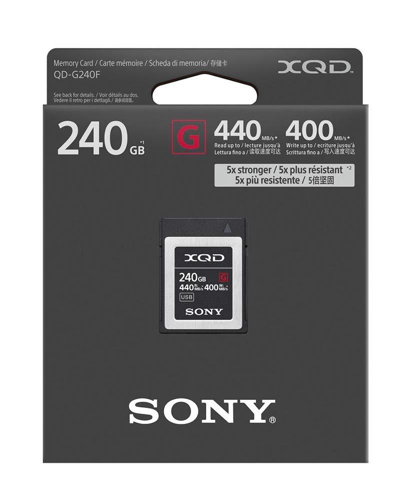 Sony Professional XQD G series 240GB Memory Card (QD-G240F/J) , Black - Image 2