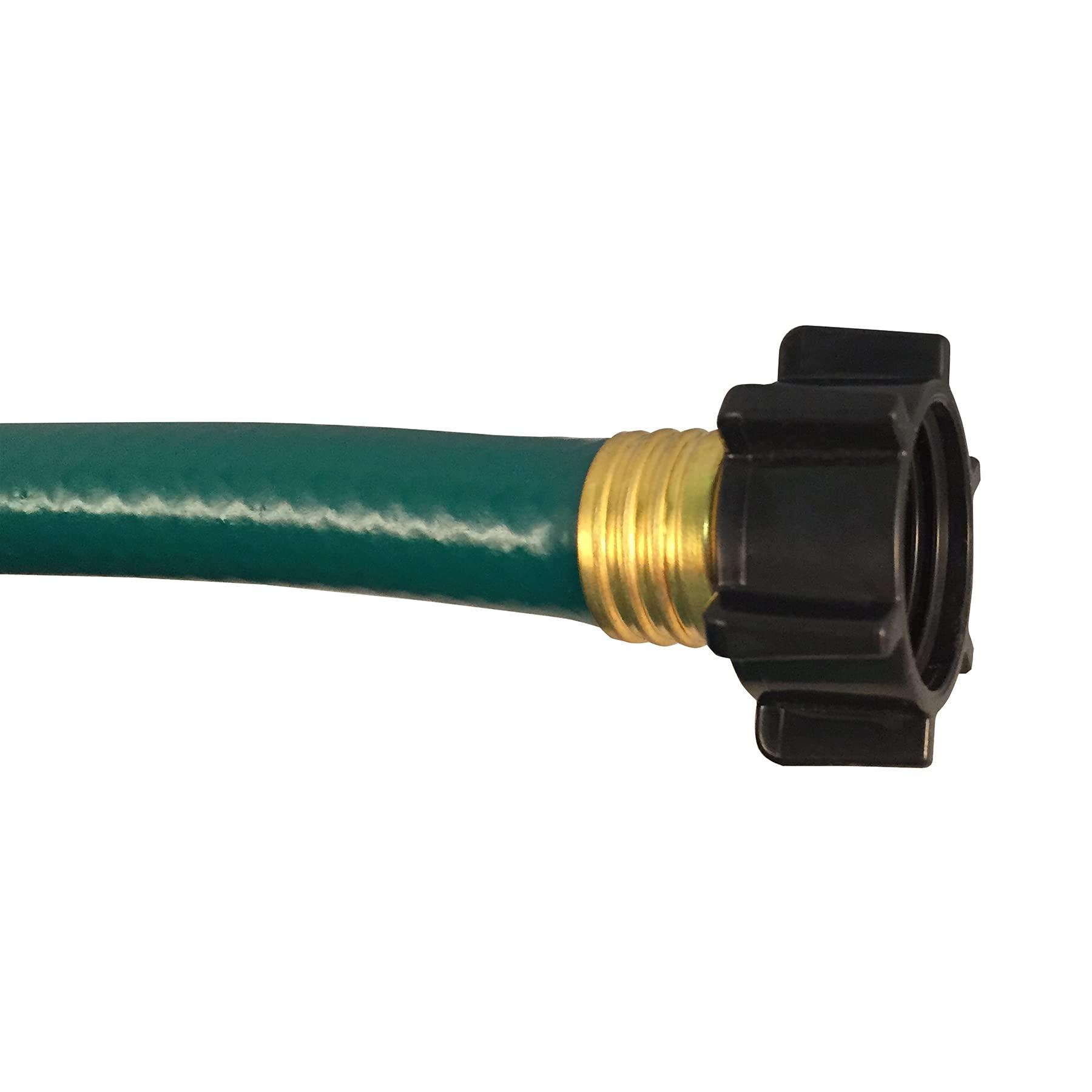 Flexon 5/8-Inch by 25-Foot Reinforced Garden Hose FR5825, 25ft, Green - Image 4