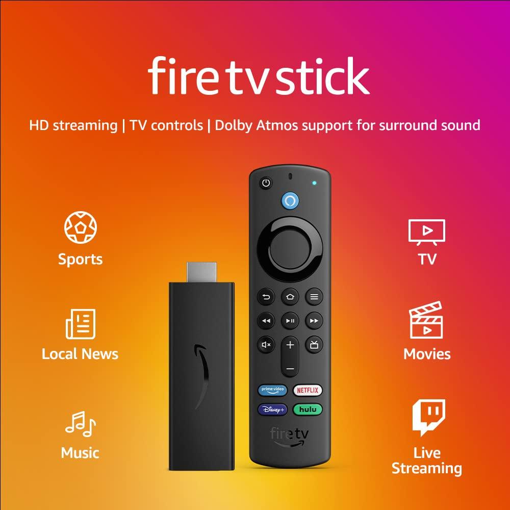 Amazon Fire TV Stick, sharp picture quality, fast streaming, free & live TV, Alexa Voice Remote with TV controls - Image 9