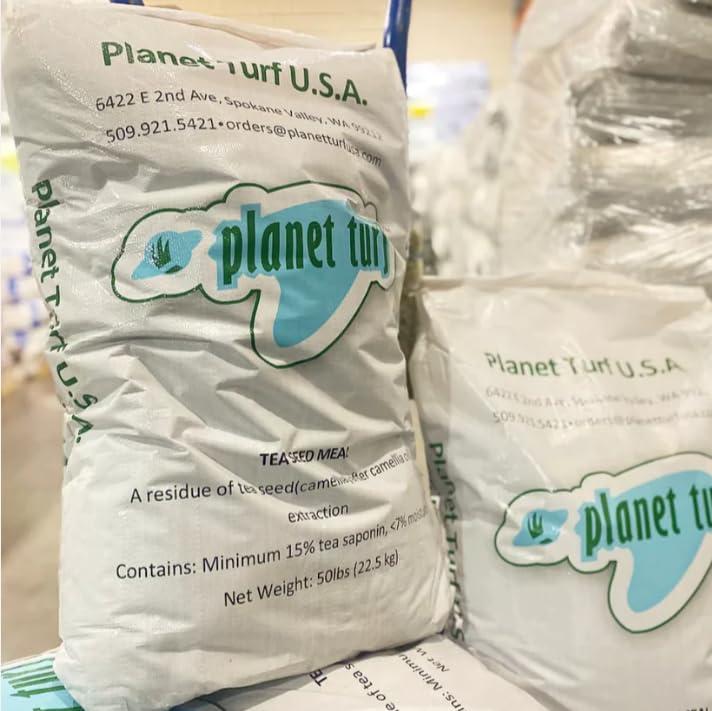 Planet Turf Tea Seed Meal - All Natural, Plant Safe (50 lb) - Image 3