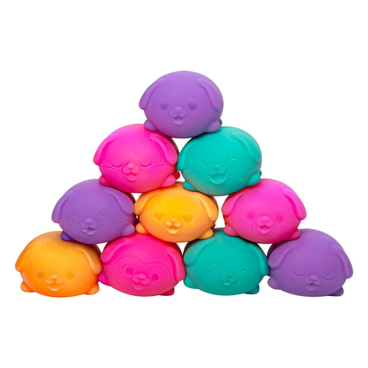 Schylling NeeDoh Teenie Funky Pups - Sensory Squeeze Toy - Contains 3 Mini Groovy Globs - 1.5" Wide - Color May Vary (Pack of 1) - Image 7