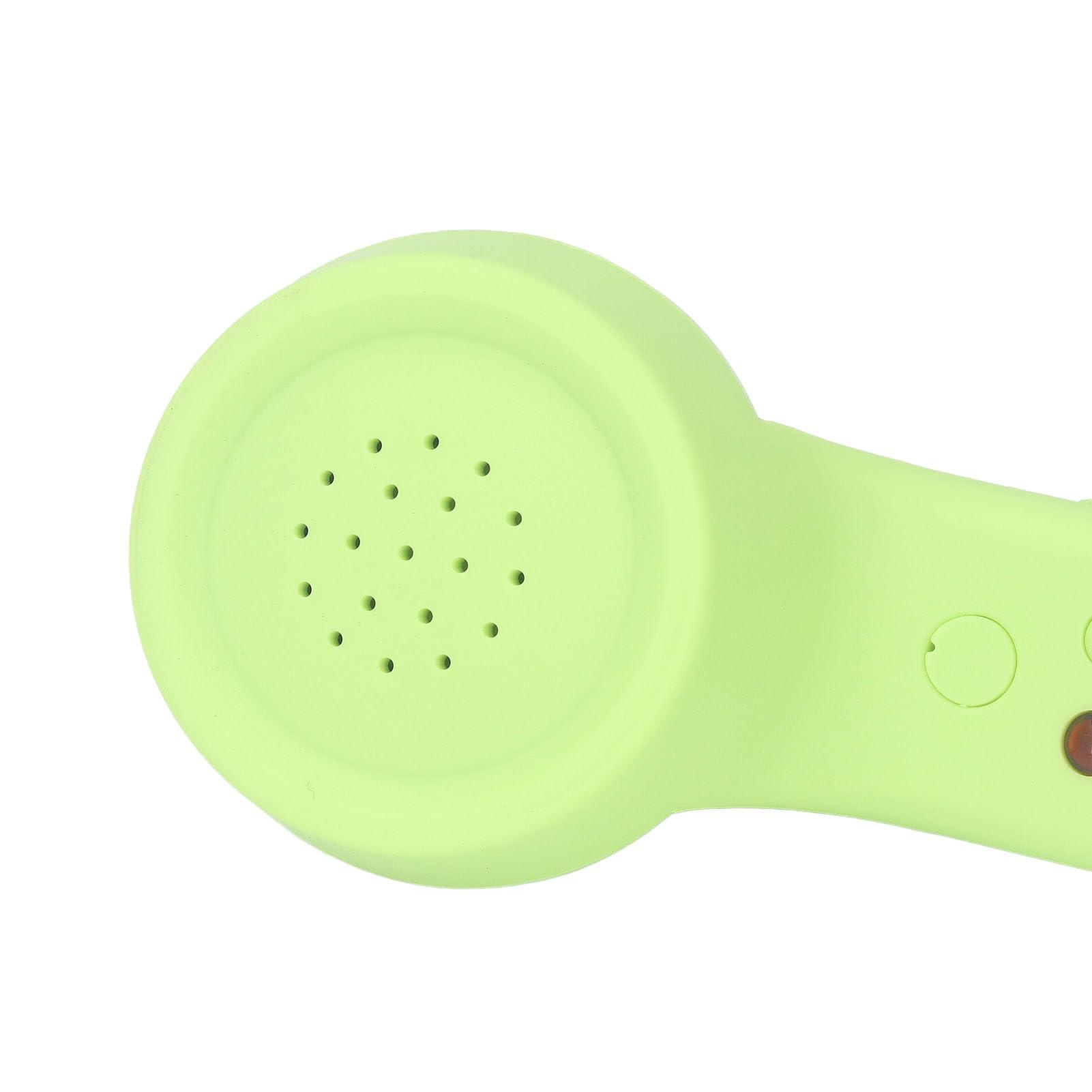 3.5mm Vintage Retro Telephone Handset, Cell Phone Receiver, Radiation Proof Retro Handset, Microphone Speaker for Cellphone Smartphone, Handheld Old Telephone Headset (Green) - Image 7