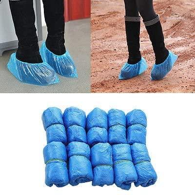 Disposable Shoe & Working Boot Covers Waterproof Durable Non-Slip Resistant Polypropylene for Offices Indoor Carpet Protection Universal Size by P&P Medical Surgical 100 (50 pairs) - Image 6