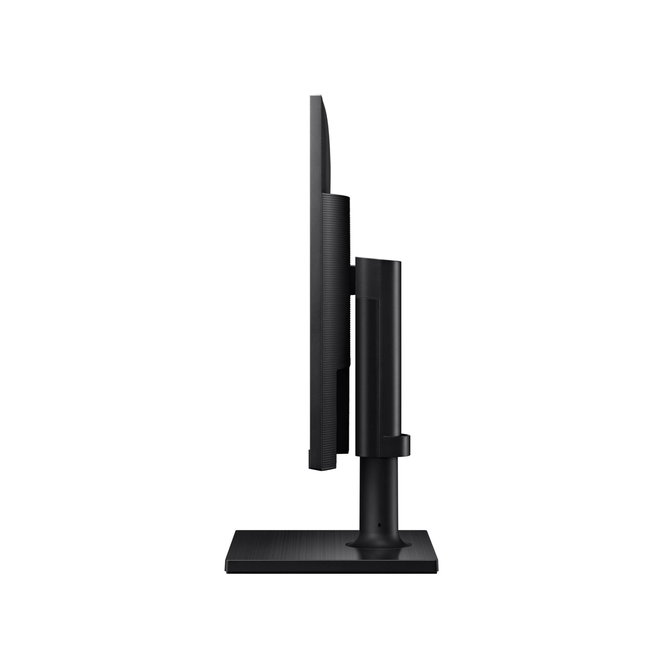 SAMSUNG FT45 Series 24-Inch FHD 1080p Computer Monitor, 75Hz, IPS Panel, HDMI, DisplayPort, USB Hub, Height Adjustable Stand, 3 Yr WRNTY (LF24T454FQNXGO),Black - Image 13