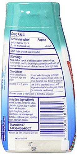 Colgate 2 in 1 Toothpaste Mouthwash Whitening 4.6 Tubes, Icy Blast, 27.6 Oz, Pack of 6 - Image 3