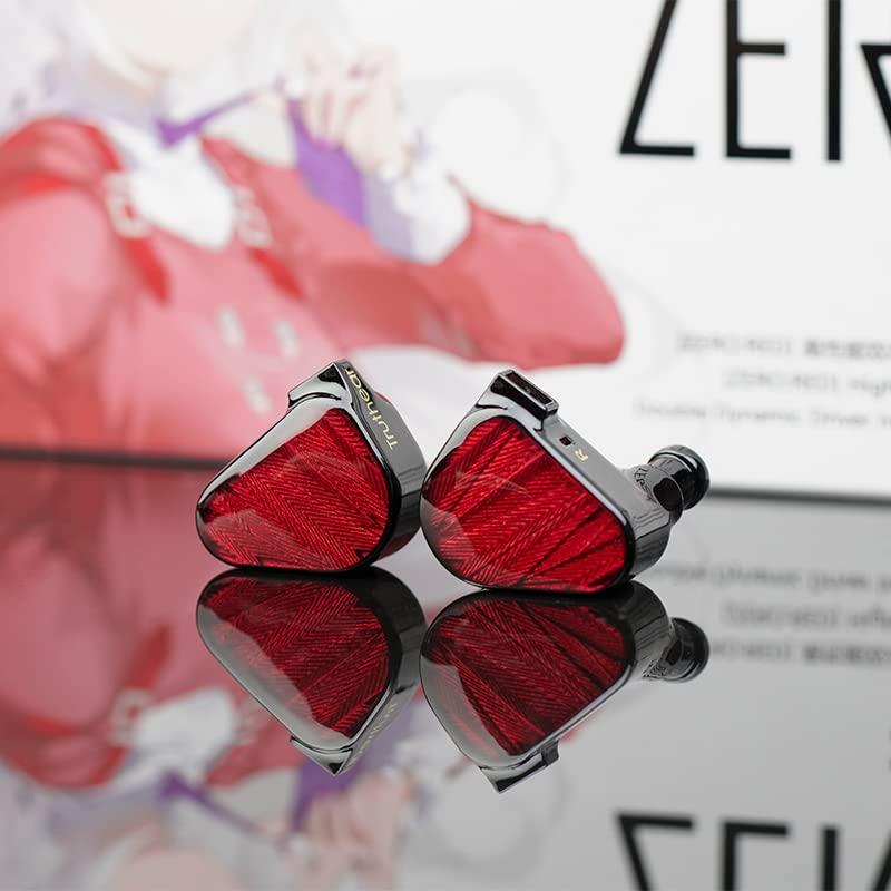 Fanmusic TRUTHEAR x Crinacle Zero:RED Dual Dynamic Drivers in Ear Headphone with 0.78 2Pin Cable - Image 6