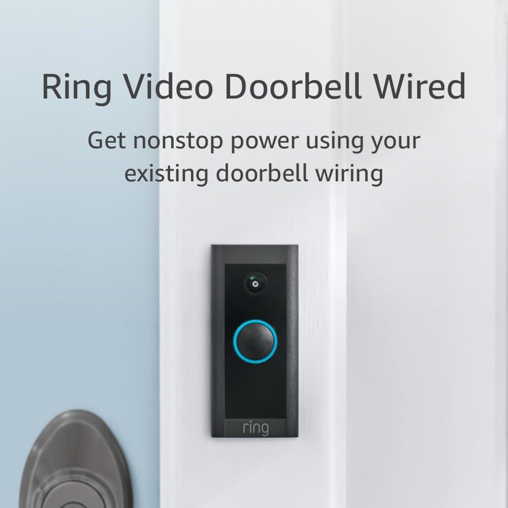 Ring Video Doorbell Wired (newest model), Use Two-Way Talk, advanced motion detection, HD camera and real-time alerts to monitor your front door (wiring required) - Image 7