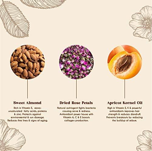 BEAUTE DE PROVENCE Multi-Use Oil for Face, Body and Hair - Organic Blend of Apricot, Vitamin E and Sweet Almond Oil Moisturizer for Dry Skin, Scalp and Nails - Rose Petals, and Bergamot Essential Oil - 4 Fl Oz - Image 8