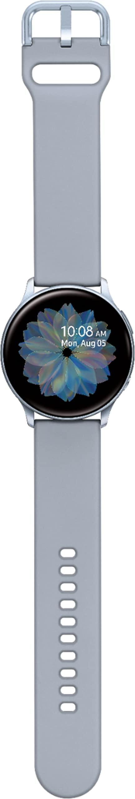 Samsung Galaxy Watch Active 2 (40mm, GPS, Bluetooth) Smart Watch with Advanced Health Monitoring, Fitness Tracking, and Long Lasting Battery, Silver, SM-R830NZSCXAR (Renewed) - Image 4