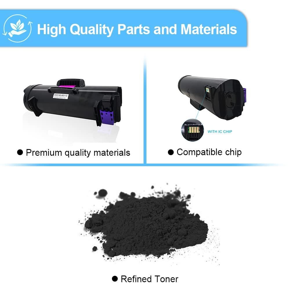 Remanufactured Toner Cartridge B600 B605 B610 B615 Black 106R03940 Standard Capacity 10300 Pages for Xerox Versalink B600 B605 B610 B615 Laser Printers - Image 6