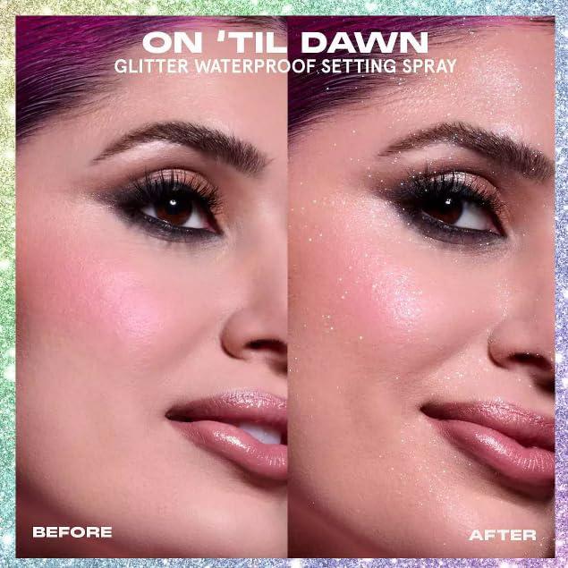 One Size On 'Til Dawn Glitter Waterproof Setting Spray 3.4 oz / 143 mL Limited Edition 2025 - Image 2