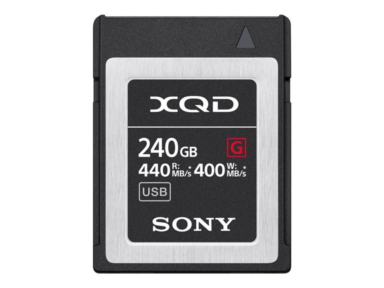 Sony Professional XQD G series 240GB Memory Card (QD-G240F/J) , Black - Image 3