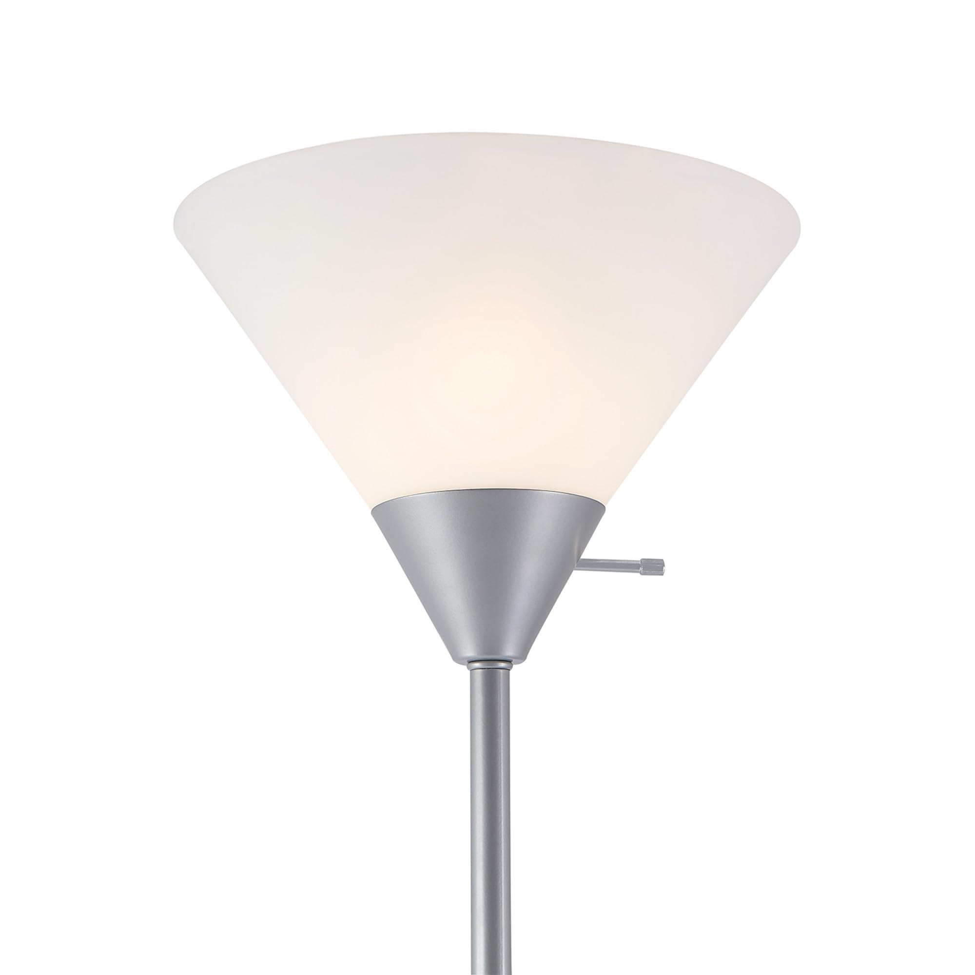 Globe Electric 67150 Elliott Floor Lamp, Silver - Image 7
