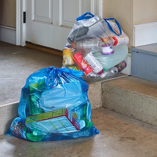 Hefty Blue Trash Bags, Blue, 13 Gallon, 60 Count - Image 5