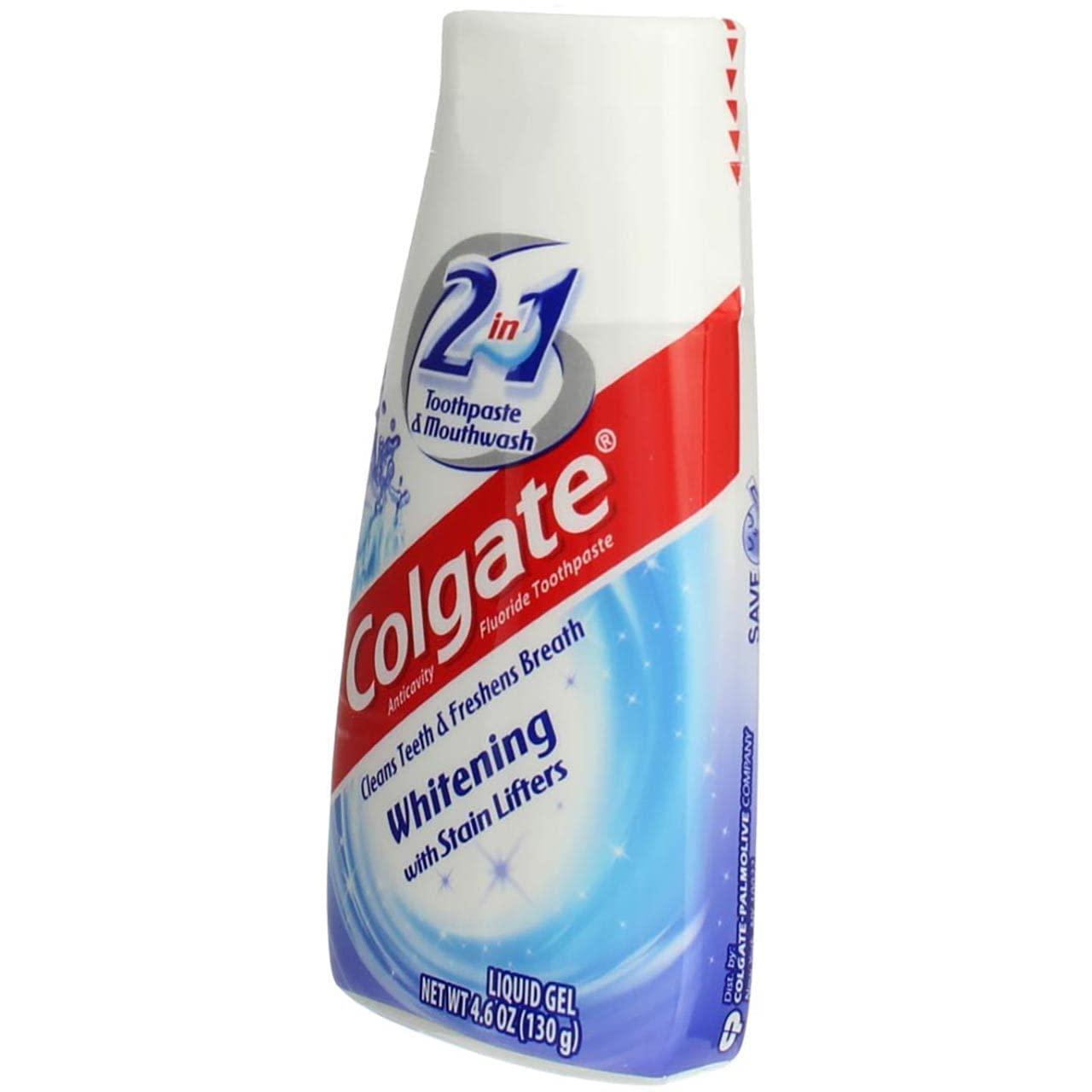 Colgate 2-in-1 Whitening With Stain Lifters Toothpaste 4.60 Oz (6 Packs) - Image 6