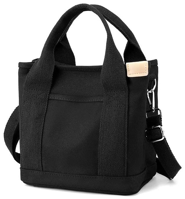Small Tote Bag with Zipper Tote Bag for Women Canvas Crossbody Bag Shoulder Bag Satchel Hobo Bag Messenger Bag 2025 - Image 1