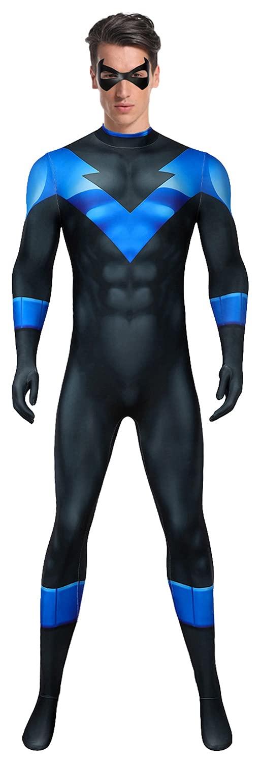 Bailu Halloween Superhero Costume Cosplay Bodysuit Jumpsuit Zentai Onesie Spandex 3D Style For Kids Adult - Image 7