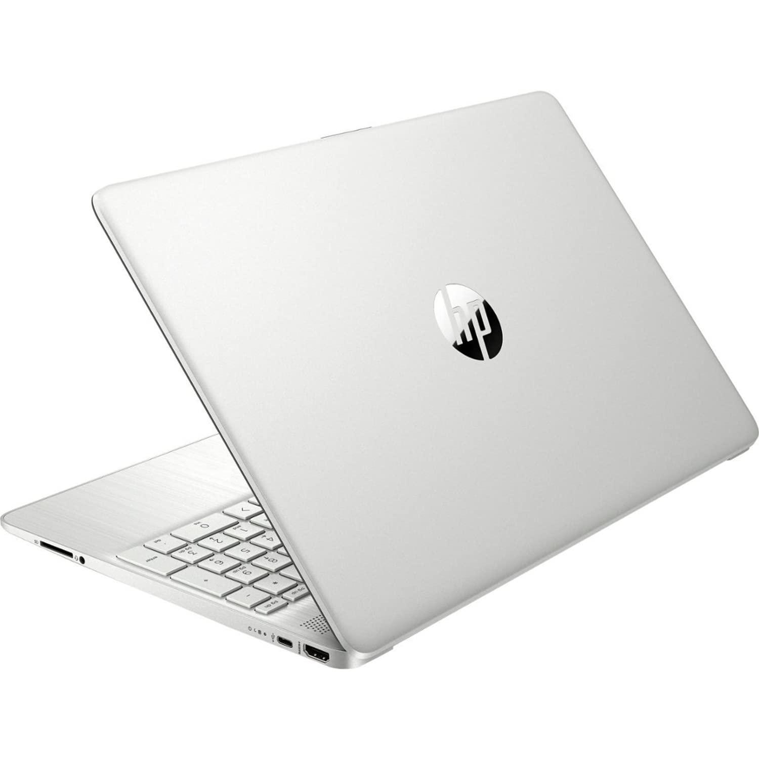 HP Notebook Laptop, 15.6" HD Touchscreen, Intel Core i3-1115G4 Processor, 32GB RAM, 1TB PCIe SSD, Webcam, Type-C, HDMI, SD Card Reader, Wi-Fi, Windows 11 Home, Silver - Image 4