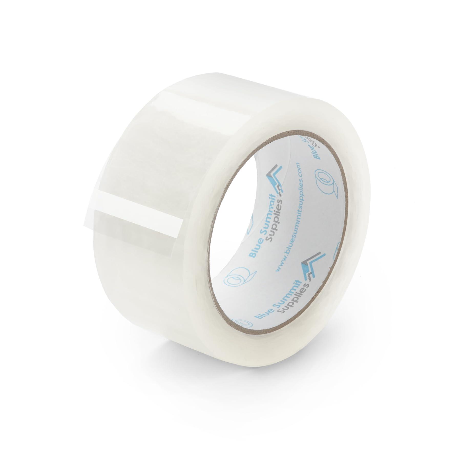 Blue Summit Supplies Clear Packing Tape Refills Bulk, 12 Pack, Heavy Duty Packaging Tape Rolls, 2 Inch Wide for Moving Boxes, Shipping, Sealing, 2.7mil Thick, 60 Yard Length, 720 Total Yards - Image 8