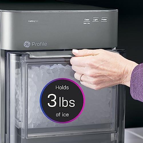 GE Profile Opal 2.0 XL with 1 Gallon Tank, Chewable Crunchable Countertop Nugget Ice Maker, Scoop included, 38 lbs in 24 hours, Pellet Ice Machine with WiFi & Smart Connected, Stainless Steel - Image 13