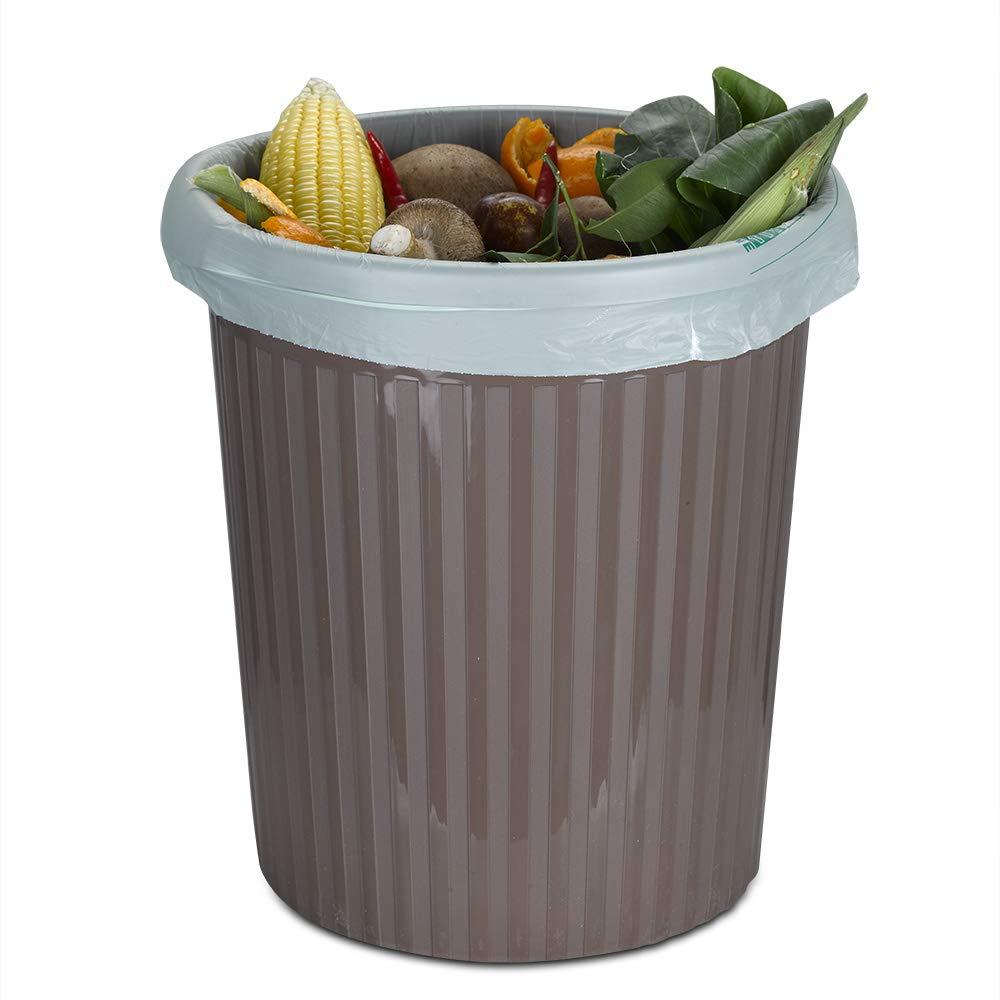 ProGreen Compostable Trash Bags, Extra Thick, Compost Kitchen Bin Bags, Food Scraps Yard Waste Bags, ASTM D6400 BPI and TÜV AUSTRIA Certified (8 Gallon, Pack of 100) - Image 4