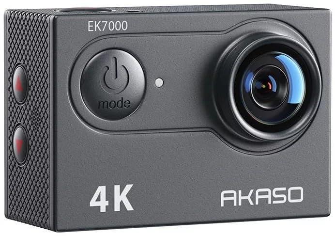 AKASO EK7000 4K30FPS 20MP WiFi Action Camera with EIS Ultra HD 131FT Waterproof Underwater Camera Remote Control 4X Zoom Support External Microphone Black - Image 4