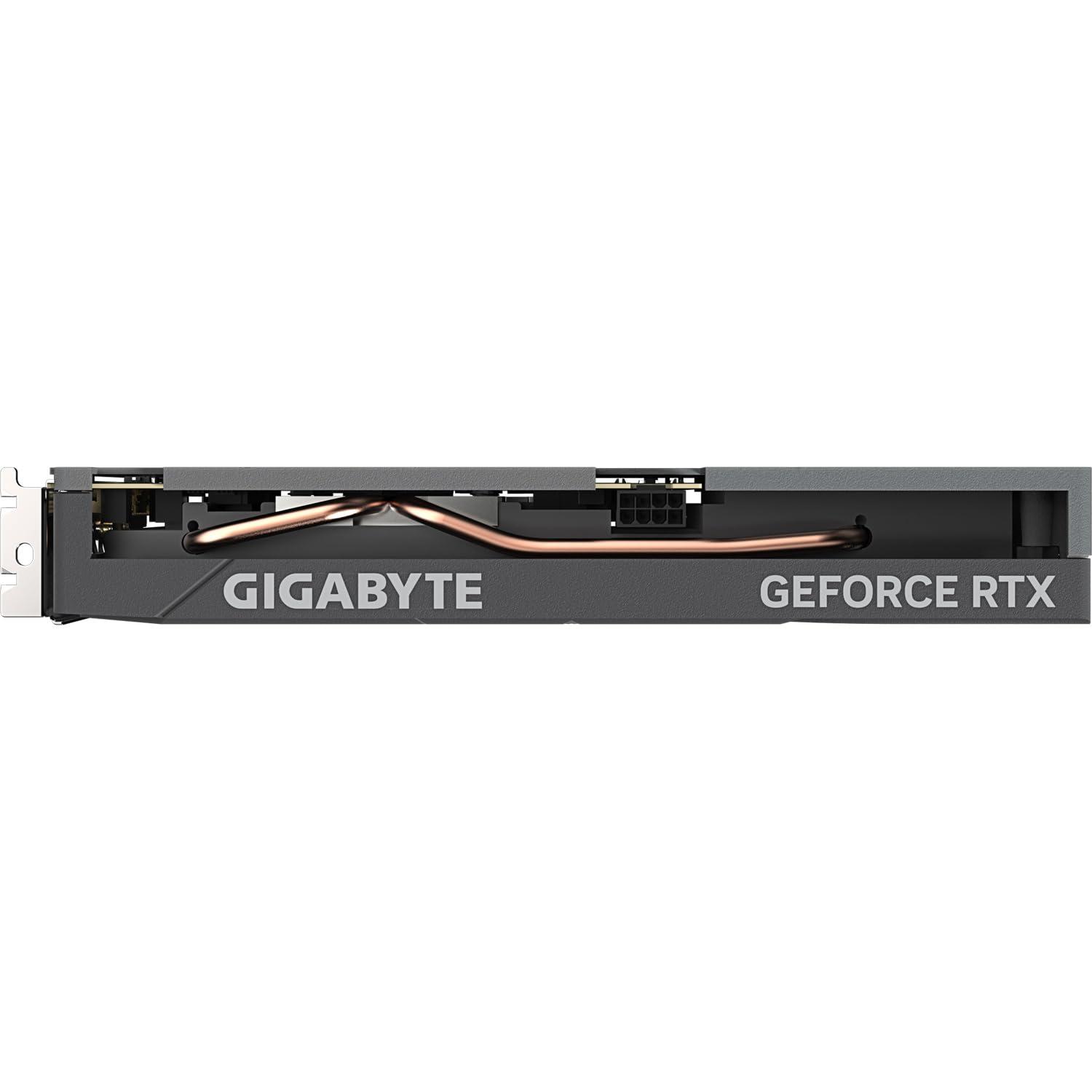 GIGABYTE NVIDIA GeForce RTX 4060 Eagle OC Graphics Card - 8GB GDDR6, 128-bit, PCI-E 4.0, 2505MHz Core Clock, 2X DP 1.4, 2X HDMI 2.1a, NVIDIA DLSS 3 - GV-N4060EAGLE OC-8GD - Image 7