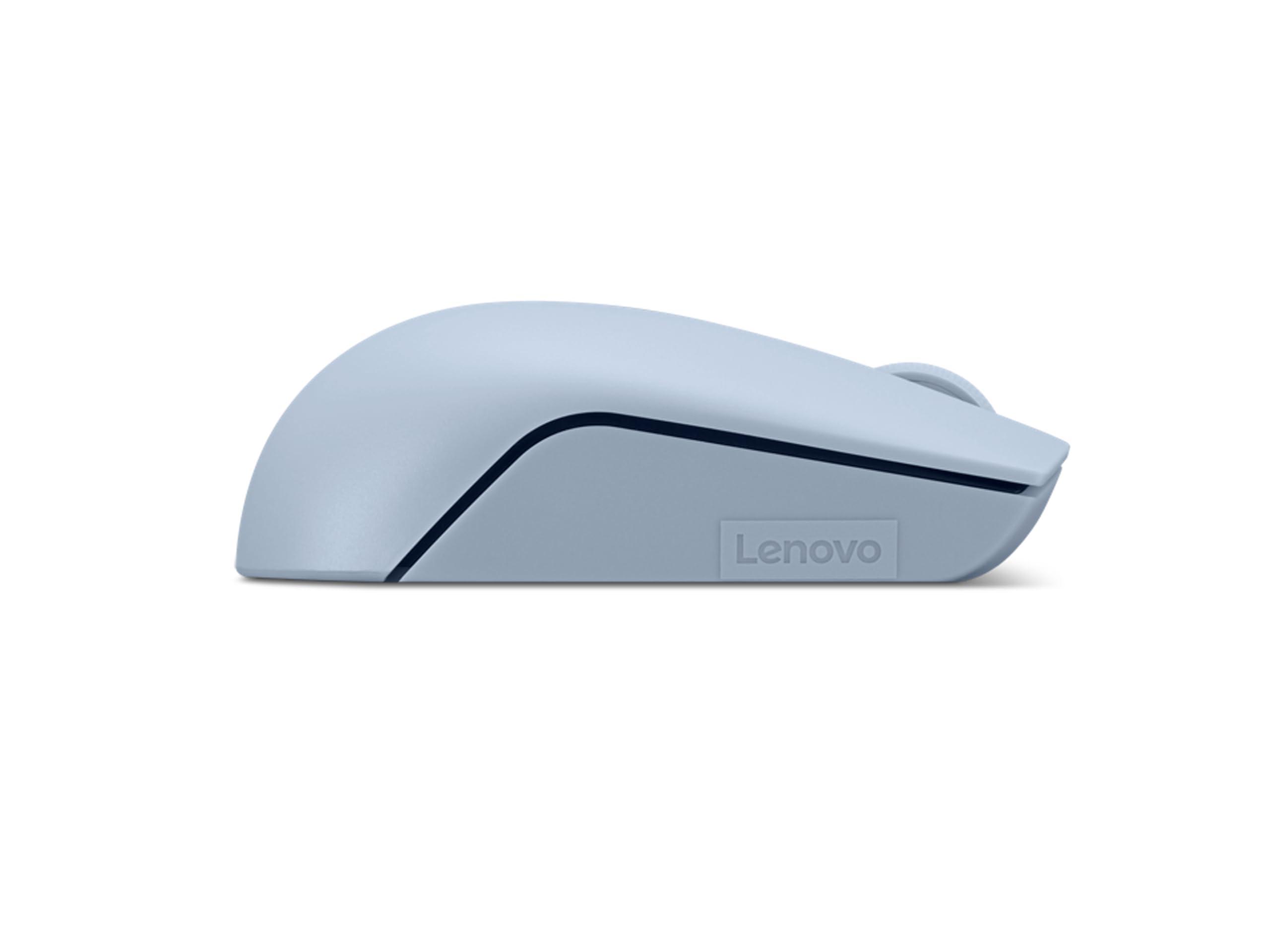 Lenovo 300 Wireless Mouse – Computer Mouse for PC, Laptop with Windows – Ambidextrous Design – 2.4 GHz Nano USB Receiver – 12 Month Battery Life - Image 4