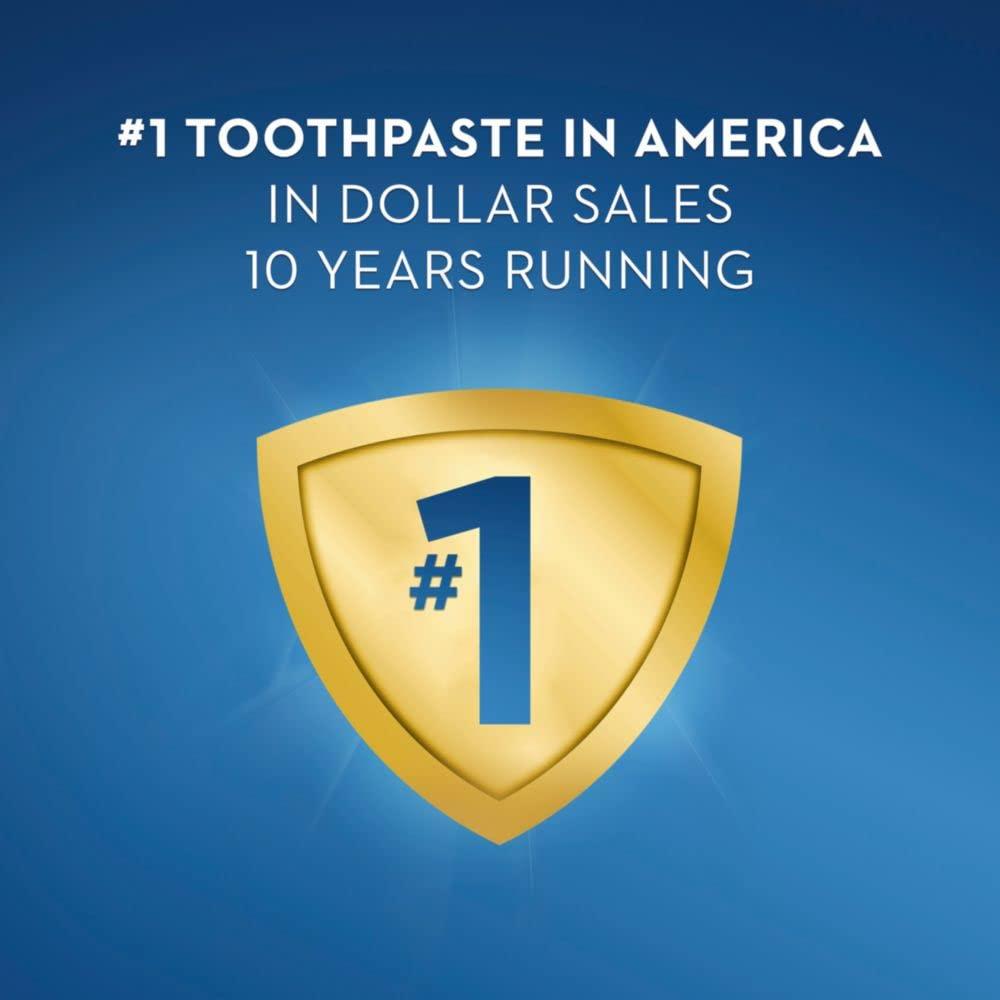 Crest Tartar Protection Whitening Cool Mint Flavor Toothpaste 8.2 Oz (Pack of 4) - Image 6