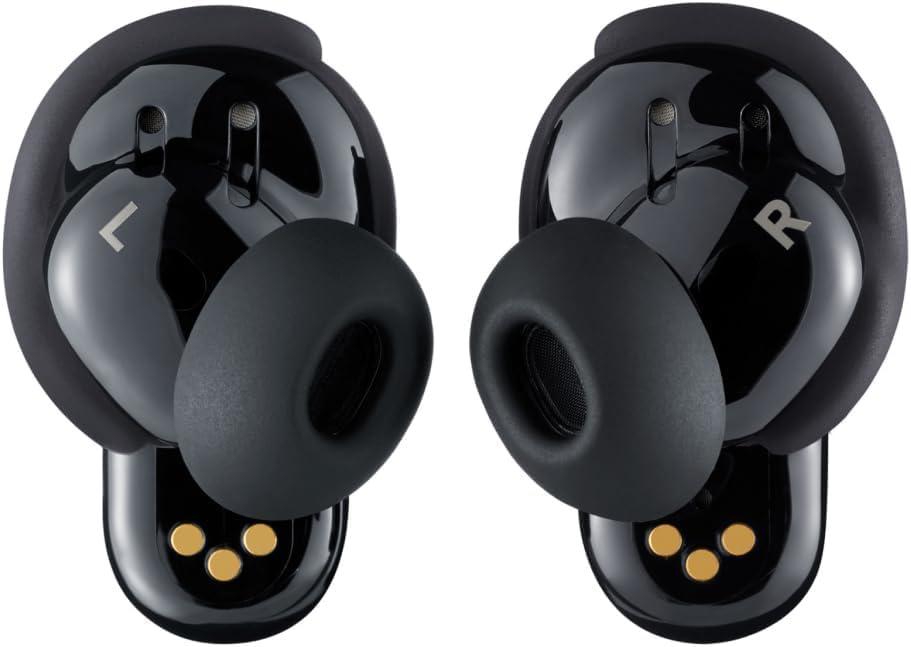 Bose QuietComfort Ultra Bluetooth Earbuds, Wireless Earbuds with Spatial Audio and World-Class Active Noise Cancellation, Deep Bass, Up to 6 Hours of Playtime, Black - Image 4