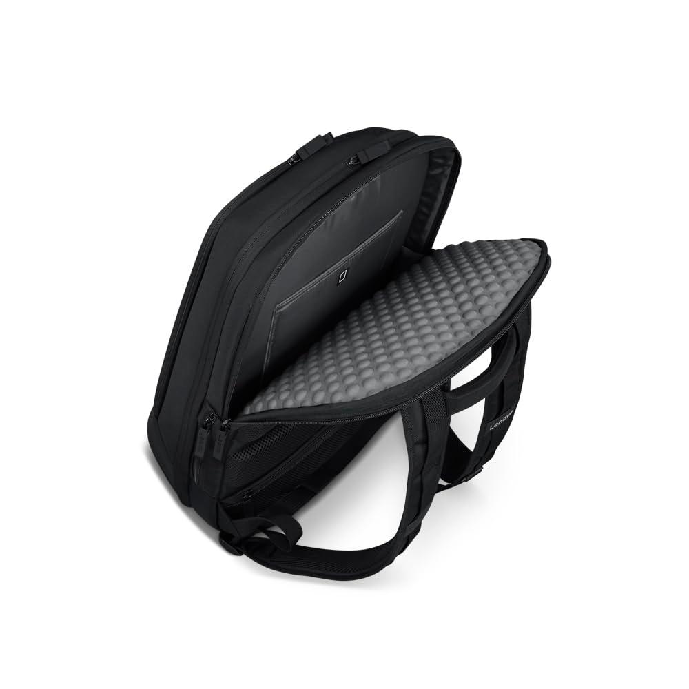 Lenovo - Legion 17” Armored Backpack – Gaming Laptop Bag – Double Layered Protection – Dedicated Storage Pockets – Durable Pack with EVA Front Shield - Image 7