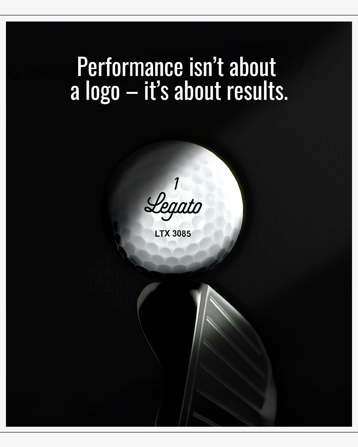 Legato Golf Balls LTX3085 | Designed to Help Golfers Break 90 | Maximized Distance with Soft Feel | 3 Piece | Urethane Cover | 85 Compression - Image 7