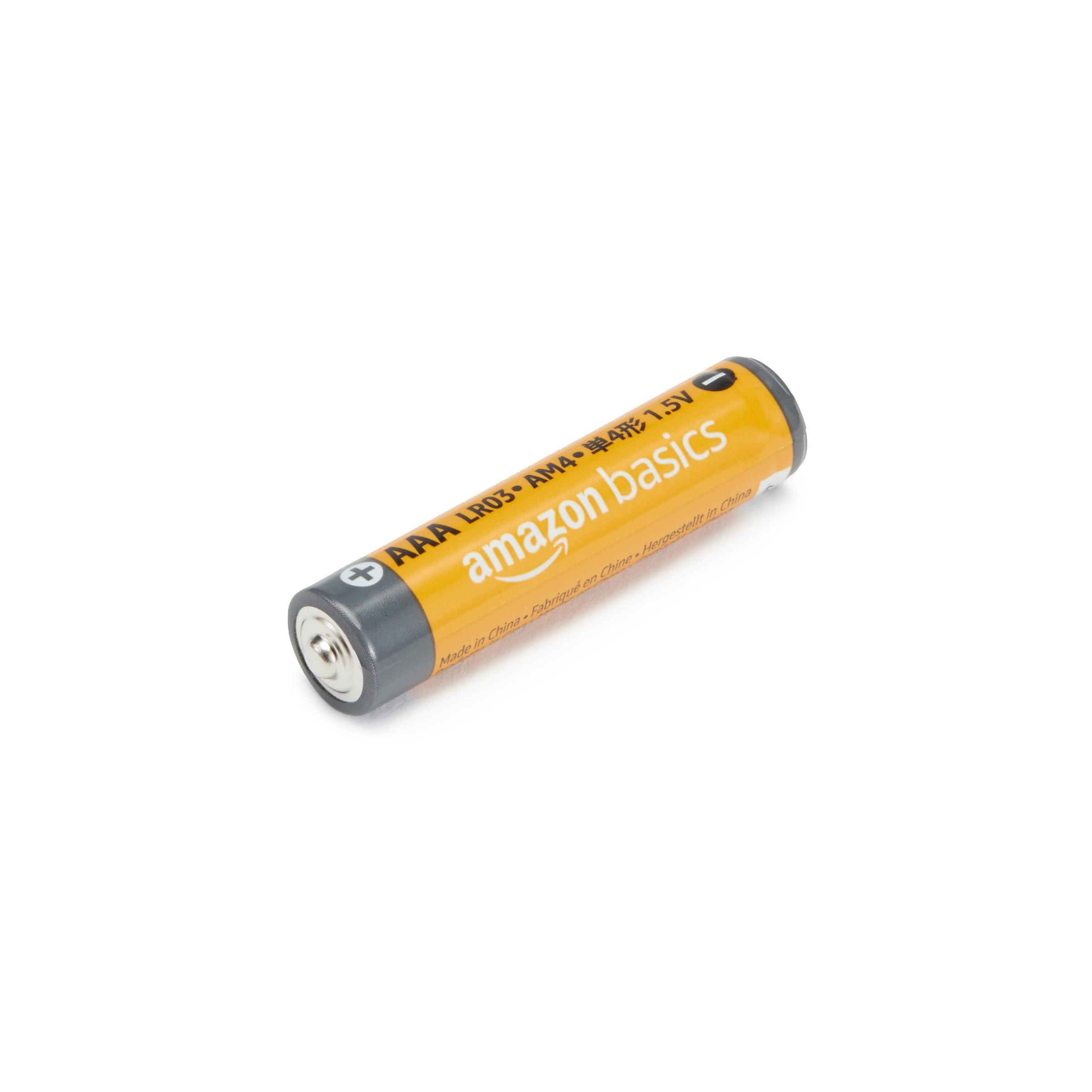 Amazon Basics AAA Alkaline High-Performance Batteries, 1.5 Volt, 10-Year Shelf Life, 36 Count (Pack of 1) - Image 3