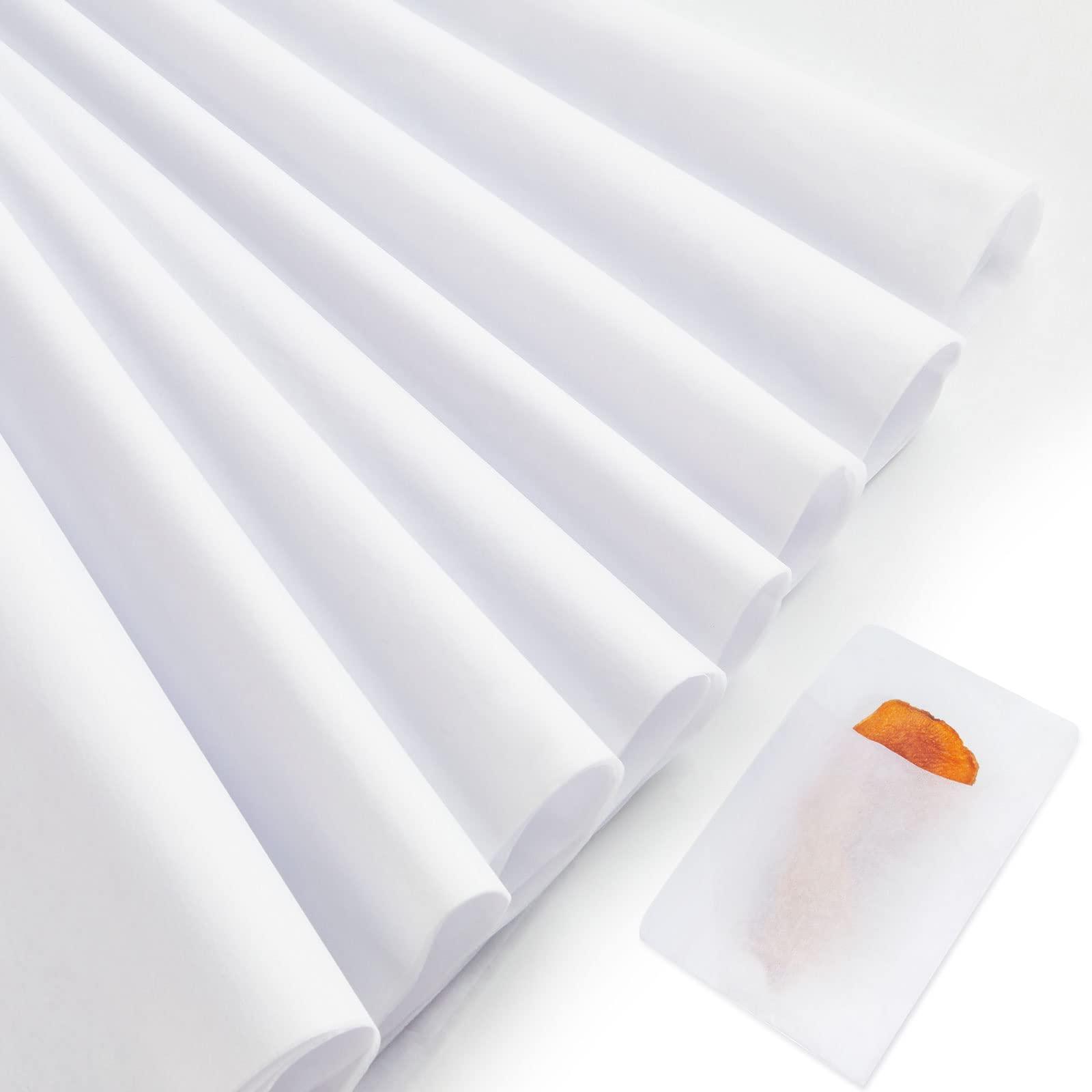Gersoniel 100 Sheets 20 x 30 Inch No Acid Free White Archival Tissue Paper for Clothing Storage Unbuffered for Storing and Preserving Clothes Textiles Linens Present Wrap