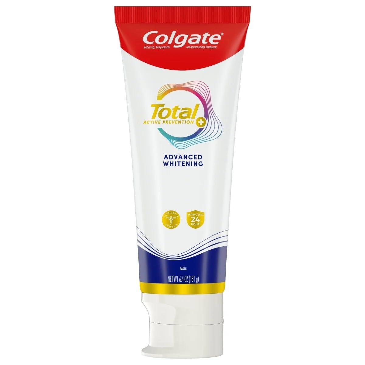 Colgate Total SF Advanced Whitening Toothpaste, 6.4 Ounce (Pack of 5) - Image 4