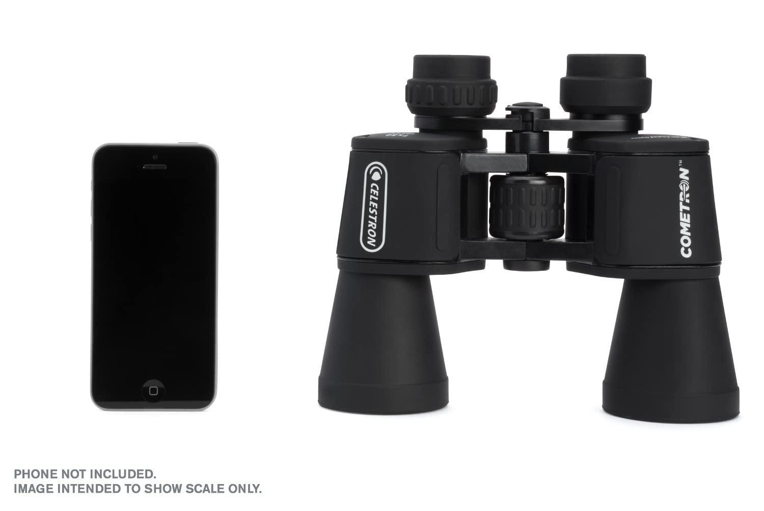 Celestron - Cometron 7x50 Binoculars - Beginner Astronomy Binoculars - Large 50mm Objective Lenses - Wide Field of View 7X Magnification - Image 7