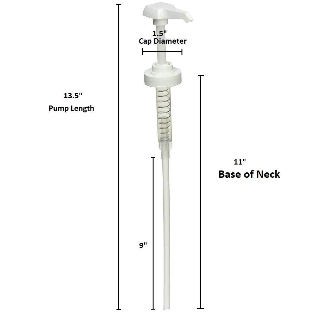 Comfort Axis Pump Dispenser for Hibiclens Skin Cleanser 16 oz and 32 oz and Trimmable 11” Dip Tube - Image 2