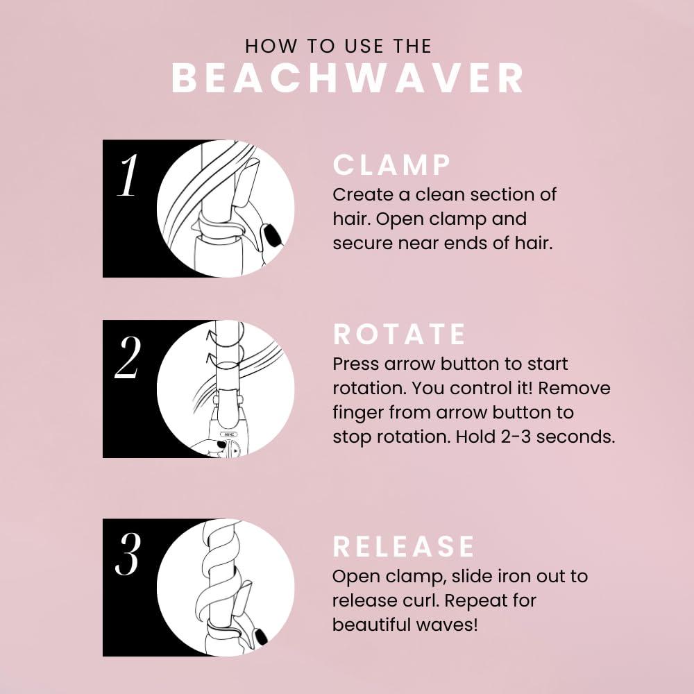 The Beachwaver Co. Beachwaver S1.25 Rotating Curling Iron - Image 2