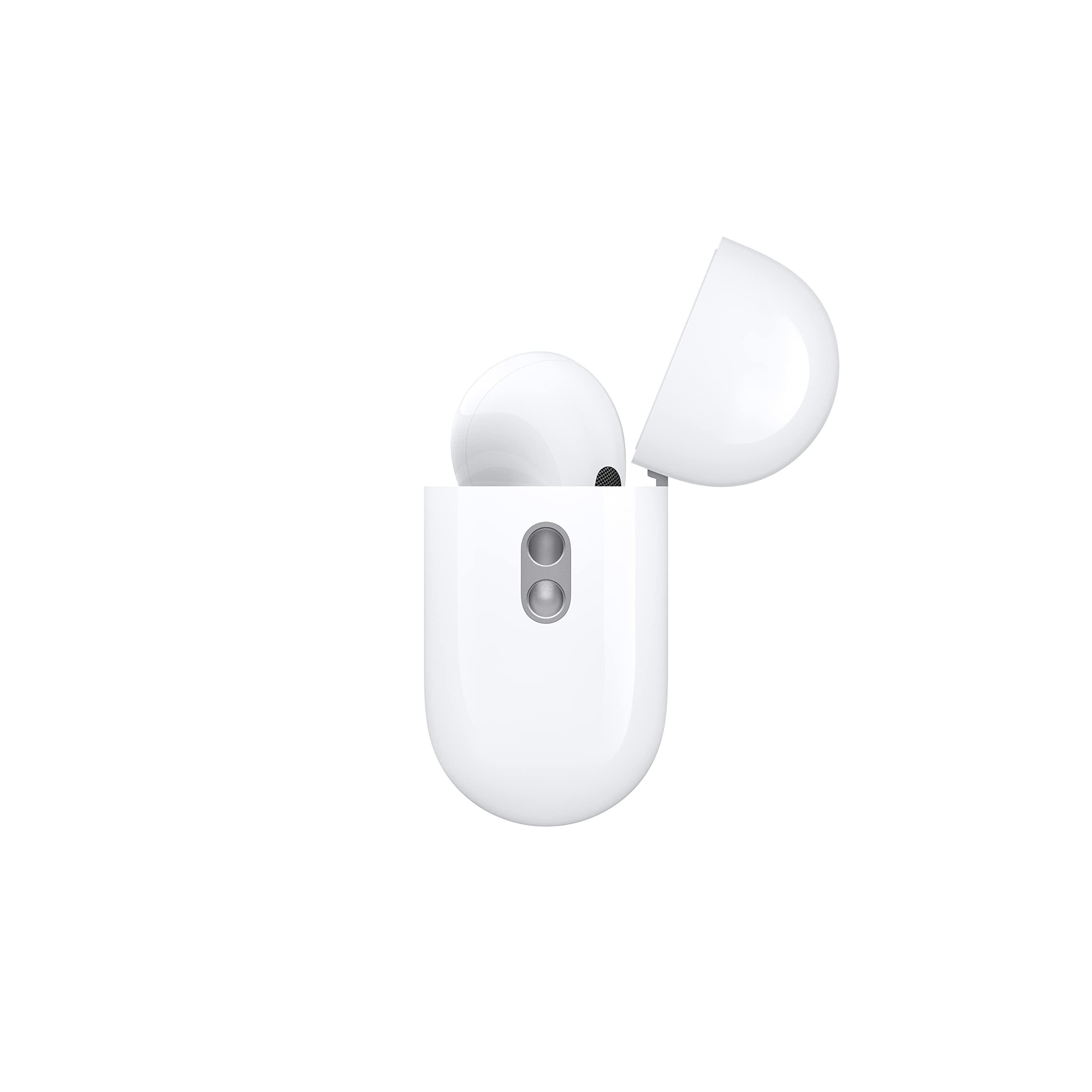 Apple AirPods Pro (2nd Gen) Wireless Earbuds, Up to 2X More Active Noise Cancelling, Adaptive Transparency, Personalized Spatial Audio MagSafe Charging Case (Lightning) Bluetooth Headphones for iPhone - Image 4