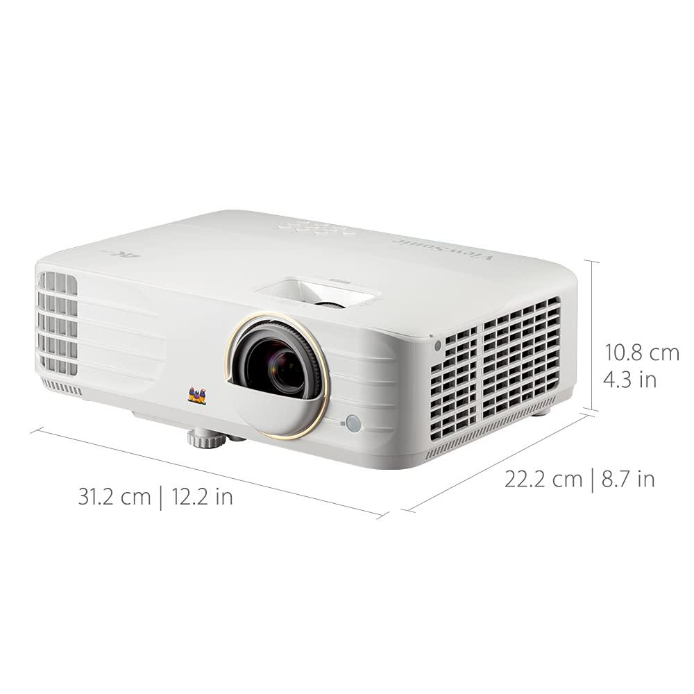 ViewSonic PX748-4K UHD 4K Projector with 4000 Lumens, 240 Hz, 4.2ms, HDR Support, Auto Keystone, Dual HDMI, and USB C for Home Theater, Stream Netflix with Dongle - Image 7