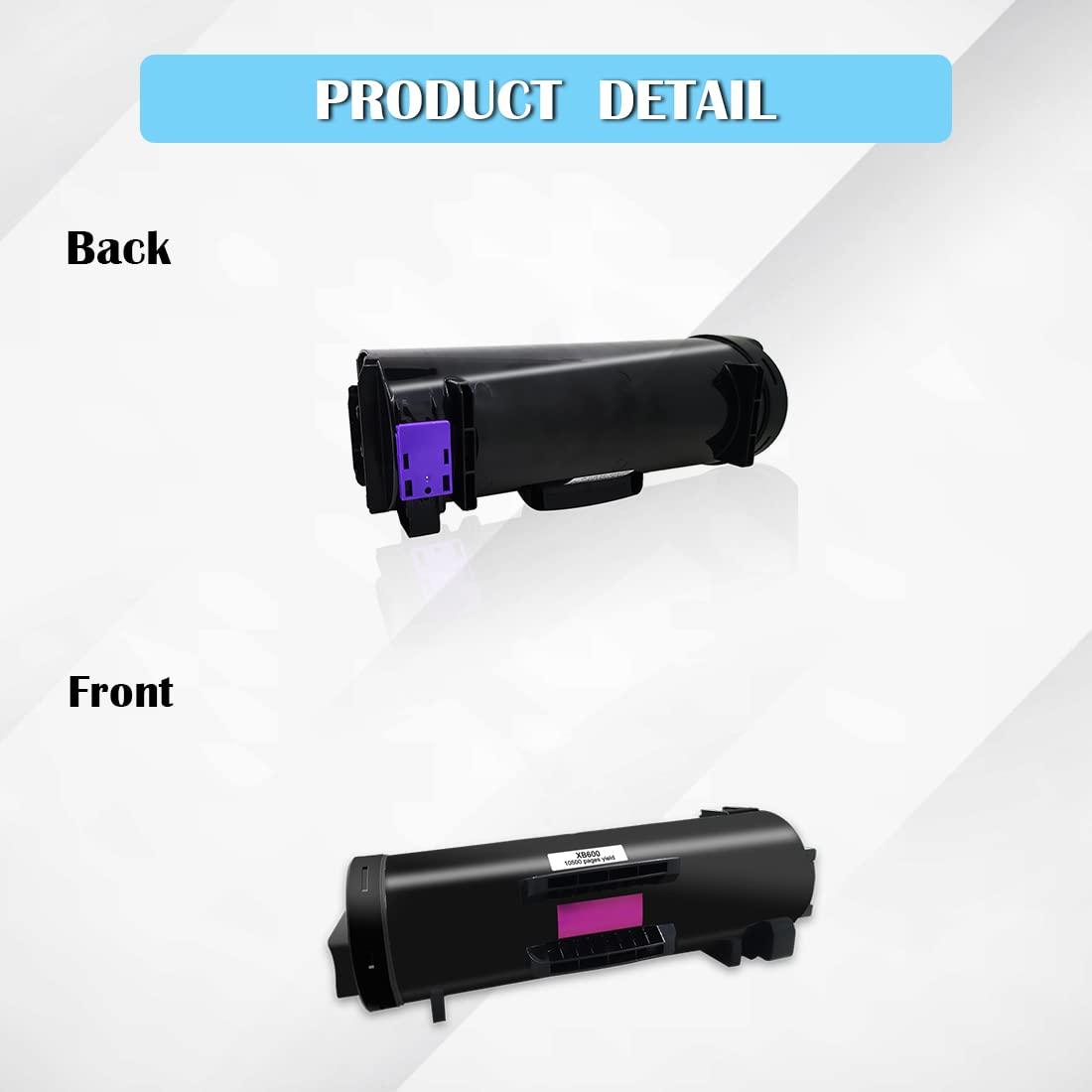ASEKER Remanufactured B600 B605 B610 B615 Toner Cartridge10300 Pages for Xerox VersaLink B600 B605 B610 B615 Laser Printers 106R03940 Standards Capacity Black - Image 4